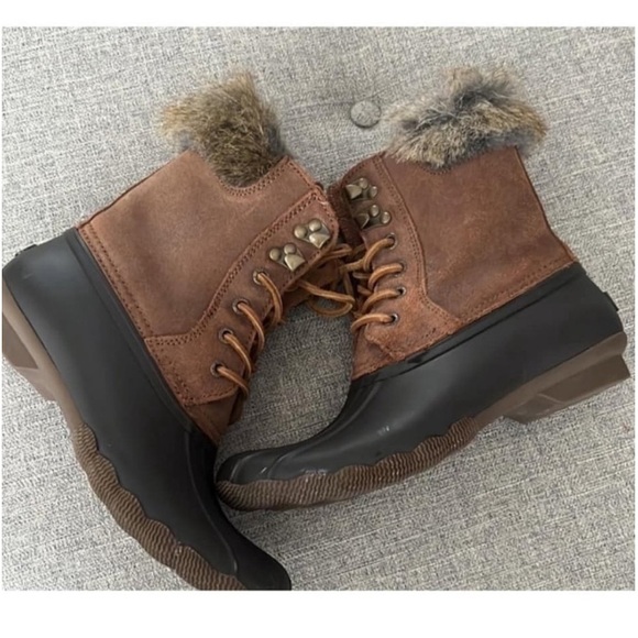 Sperry Top-Sider White Water Rain Boots STS93846 Size 7 - Picture 7 of 9